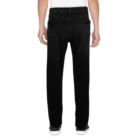 Silver Jeans Co. Mens Mid-Rise Stretch Straight Leg Jeans